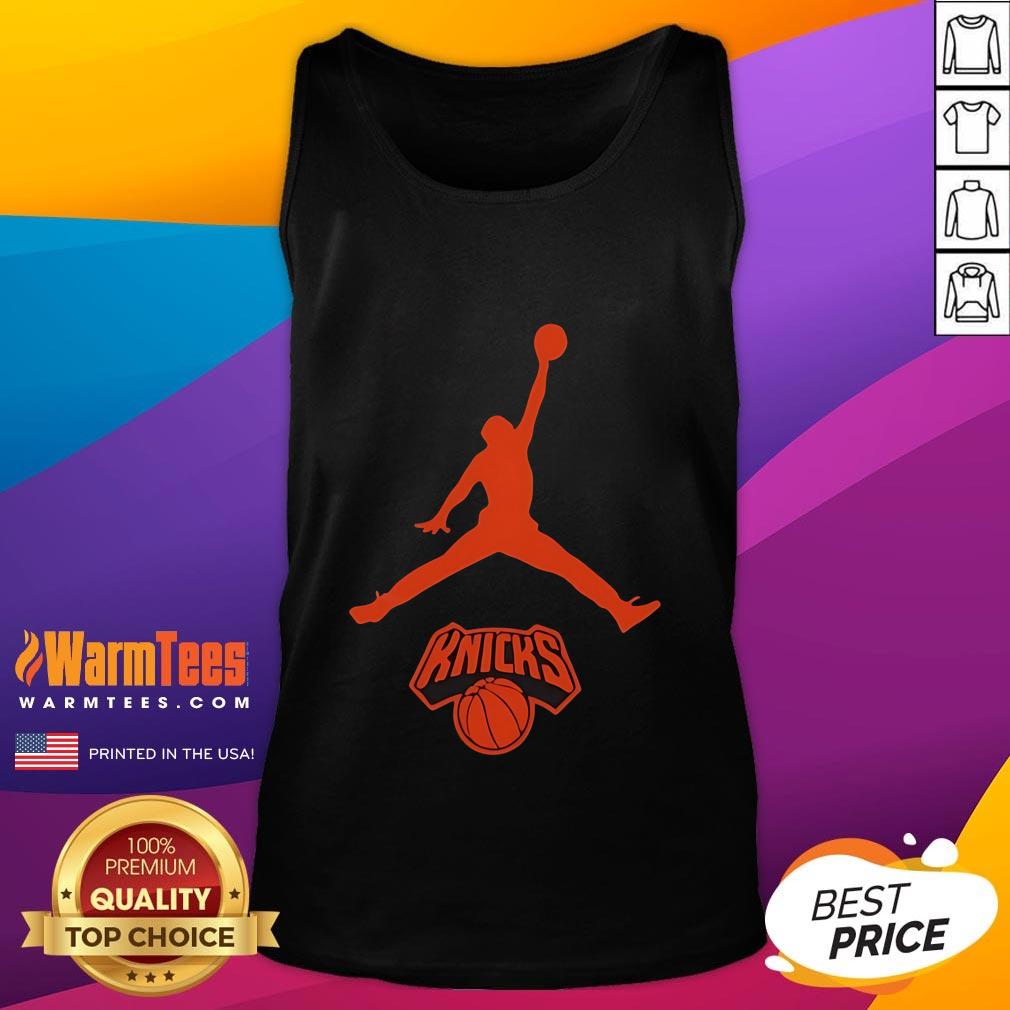 Awesome Jordan New York Knicks Basketball Nba Playoffs 2025 T-Shirt - Image 4