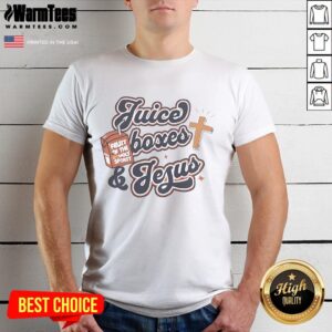 Awesome Juice Boxes And Jesus T-Shirt