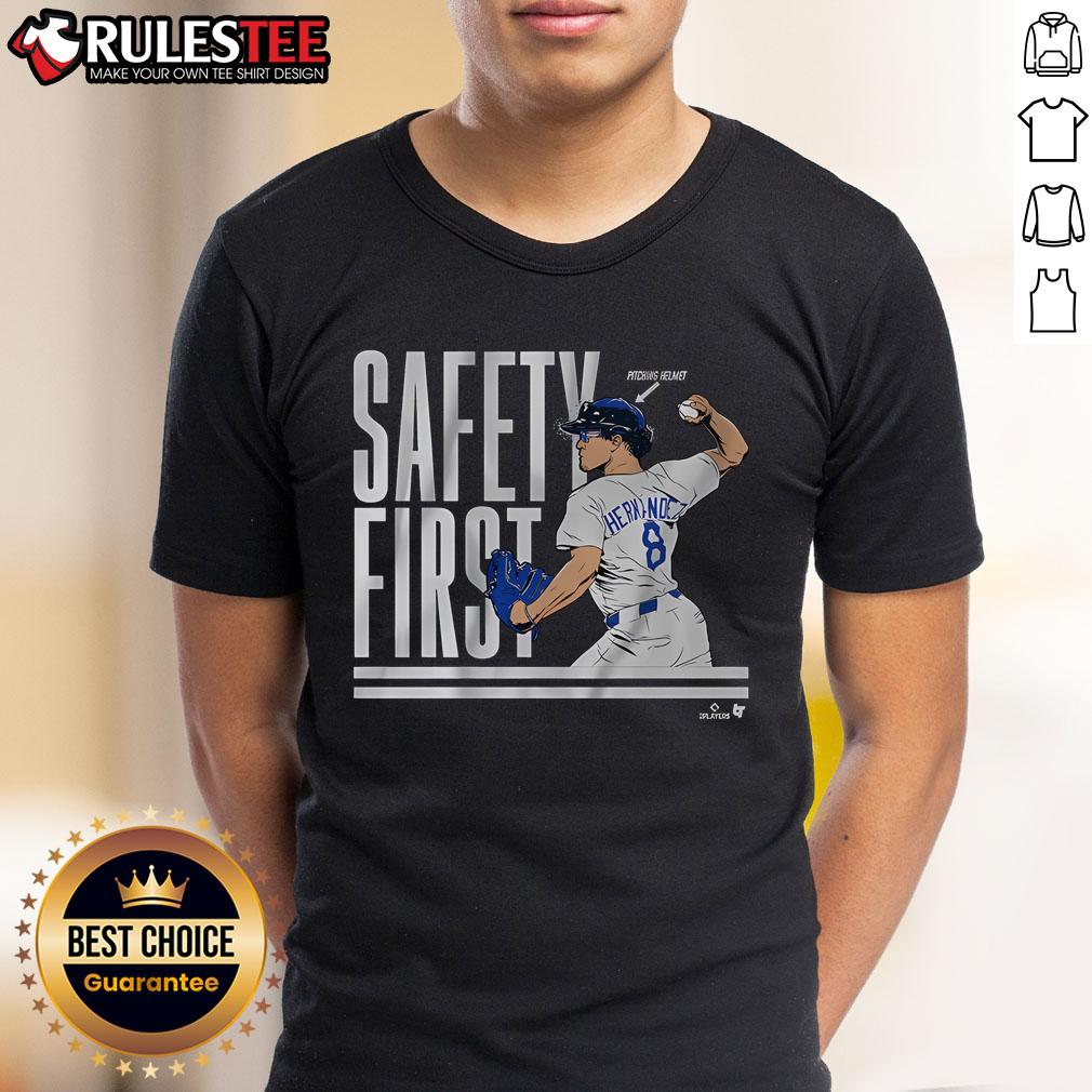 Awesome Kike Hernandez Safety First T-Shirt