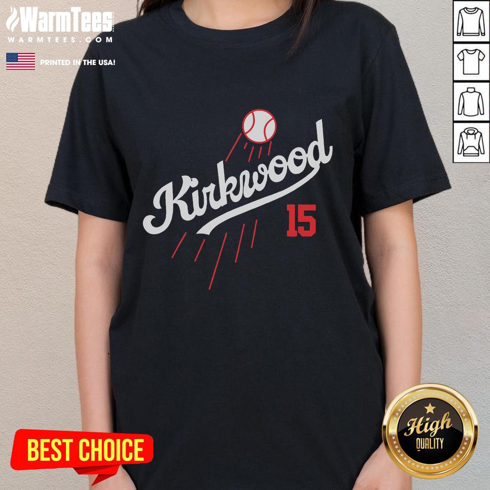 Awesome Kirkwood Baseball Retro T-Shirt - Image 3