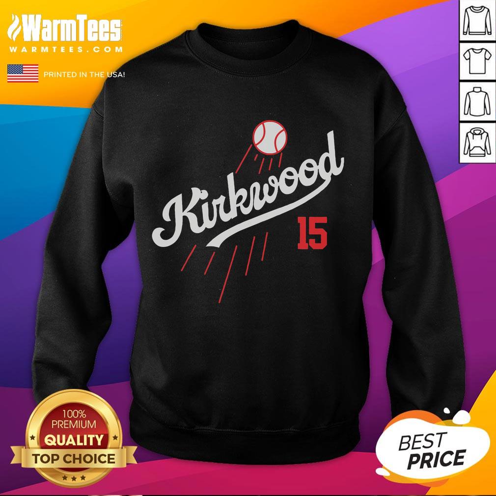 Awesome Kirkwood Baseball Retro T-Shirt - Image 5