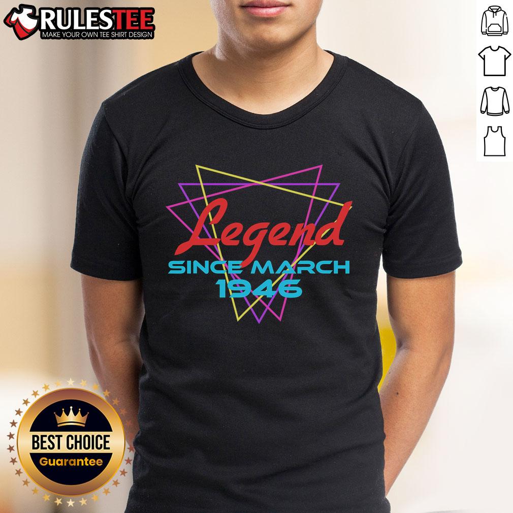 Awesome Legend Since March 1946 Retro T-Shirt