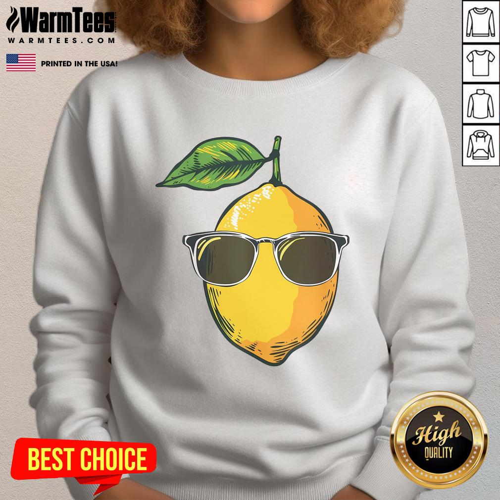 Awesome Lemon Sunglasses T-Shirt - Image 5
