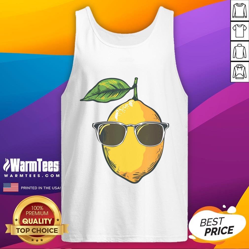Awesome Lemon Sunglasses T-Shirt - Image 4
