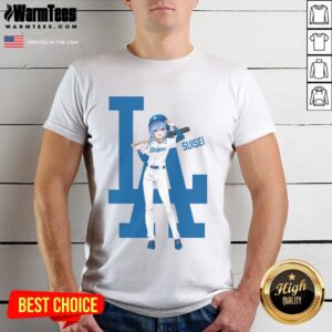 Awesome Los Angeles Dodgers Hololive Night Suisei T-Shirt
