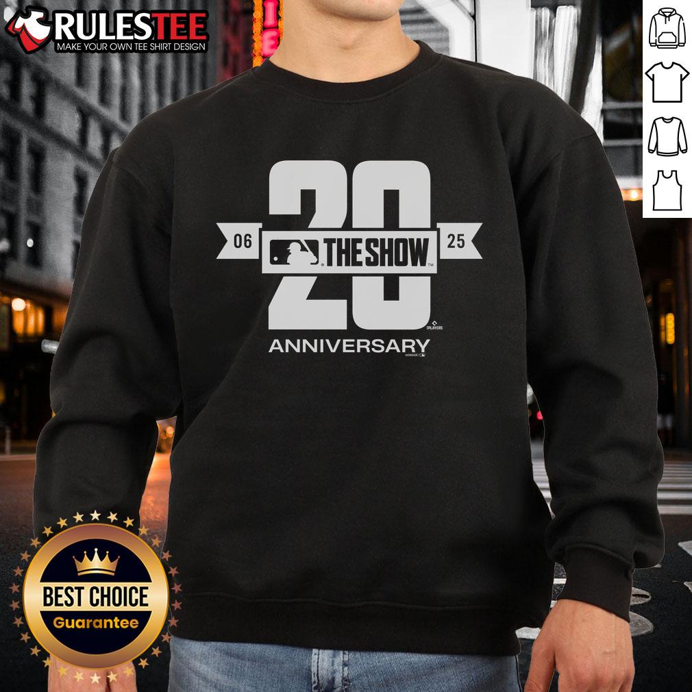 Awesome MLB The Show 20th Anniversary T-Shirt - Image 5