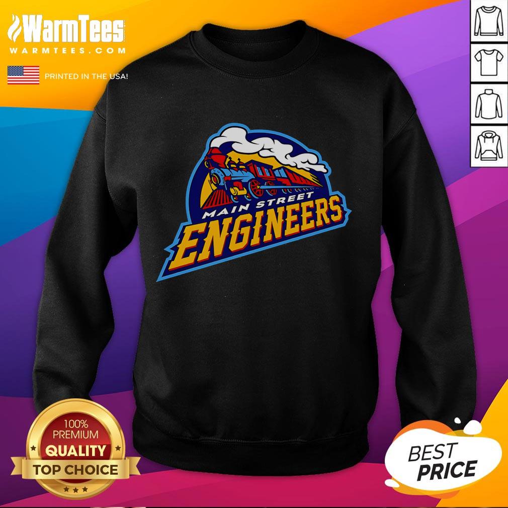 Awesome Main Street Engineers Train T-Shirt - Image 5