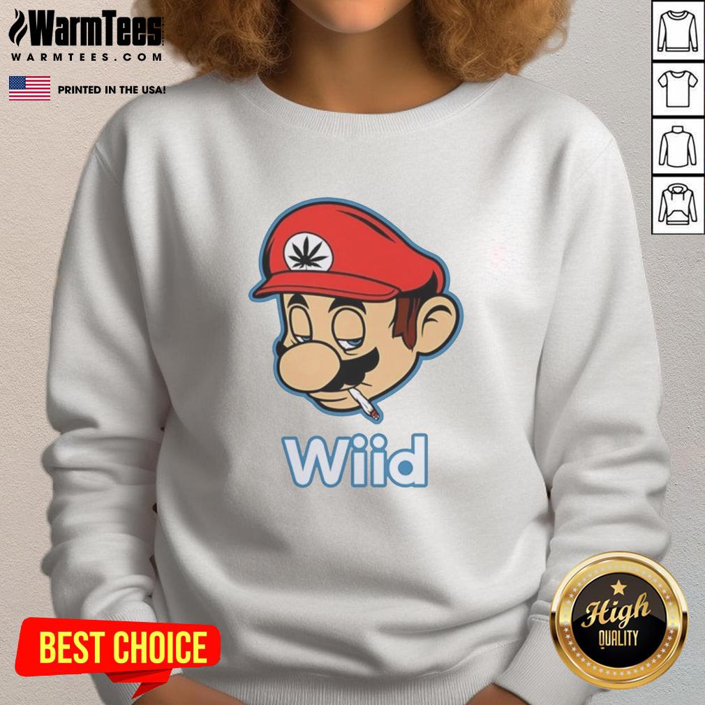 Awesome Mario Bros Wiid Smoking T-Shirt - Image 5