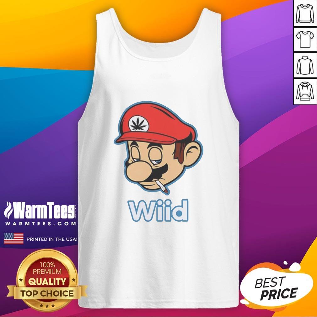 Awesome Mario Bros Wiid Smoking T-Shirt - Image 4