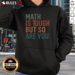 Alternative view of Awesome Math Is Tough But So Are You Vintage Retro T-Shirt