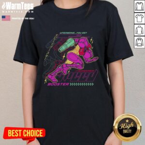 Awesome Metroid Breaking The Barrier T-Shirt