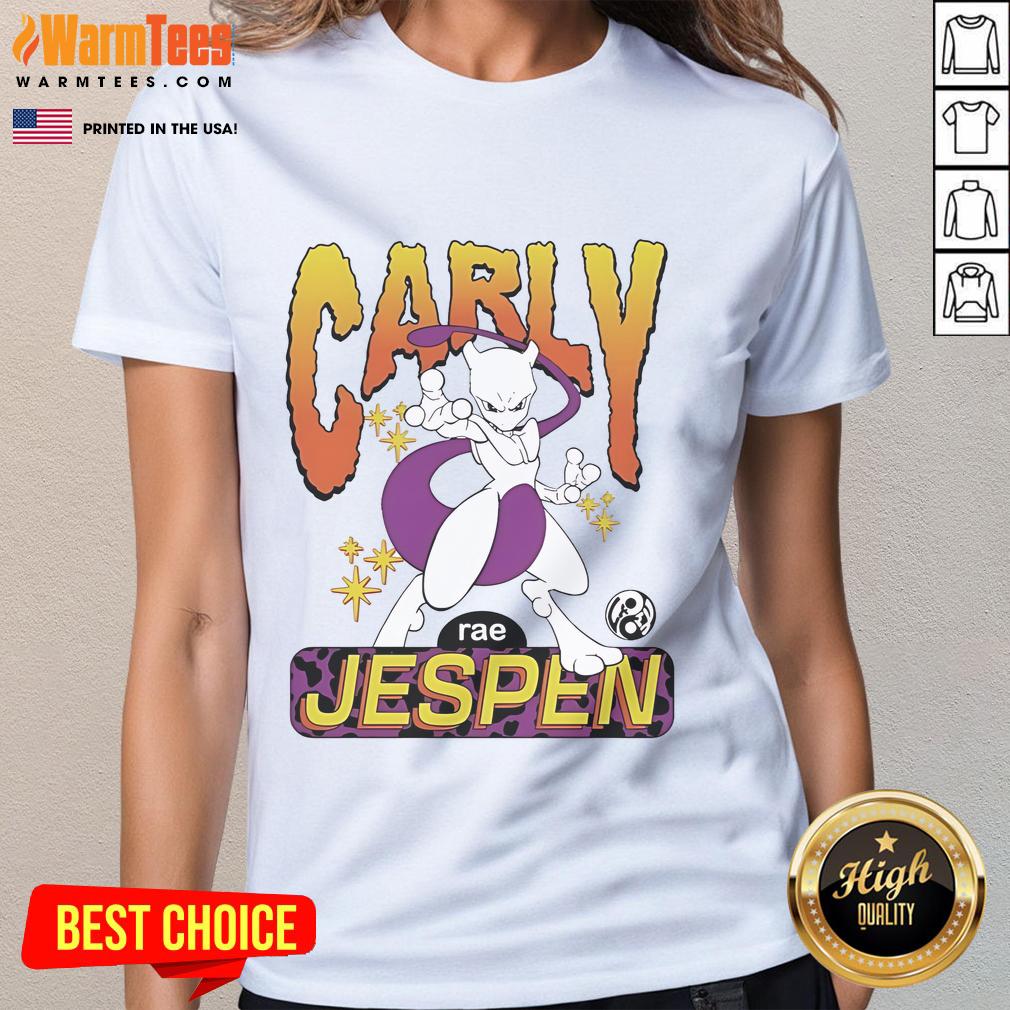 Awesome Mewtwo Pokemon Carly Rae Jespen Brian Robert Jones T-Shirt - Image 3