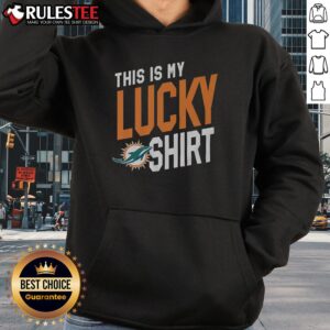 Alternative view of Awesome Miami Dolphins This Is My Lucky T-Shirt