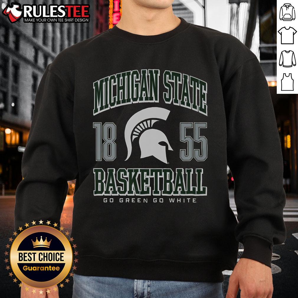 Awesome Michigan State Spartans Basketball 1855 T-Shirt - Image 5
