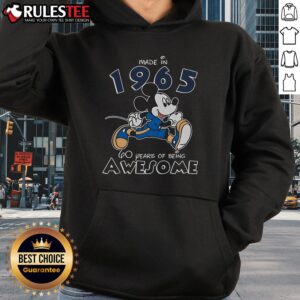 Alternative view of Official Mickey Disney Made In 1965 60 Years Of Being Awesome T-Shirt