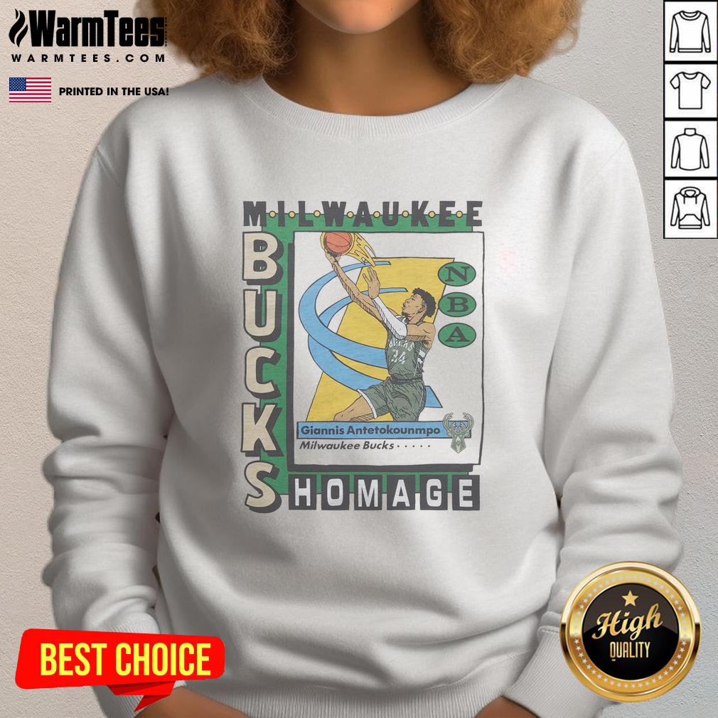 Awesome Milwaukee Bucks Trading Card Giannis Antetokounmpo T-Shirt - Image 5
