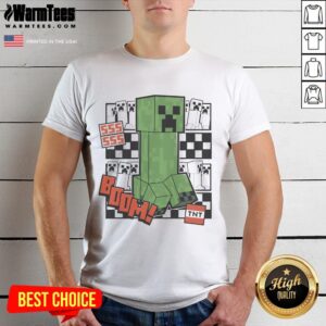 Awesome Minecraft Creeper TNT T-Shirt