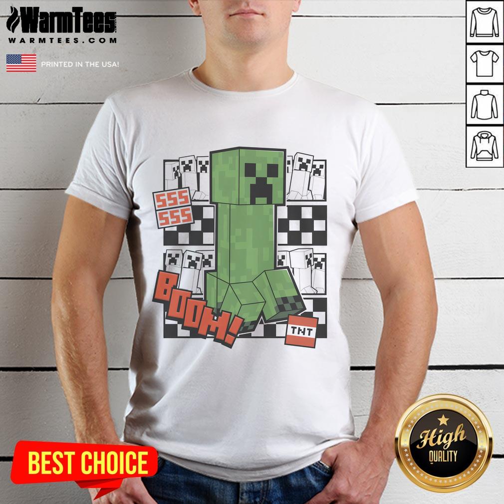 Awesome Minecraft Creeper TNT T-Shirt