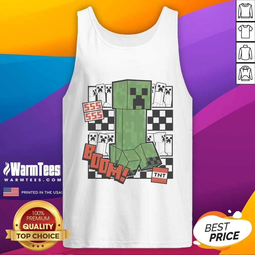 Awesome Minecraft Creeper TNT T-Shirt - Image 4
