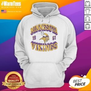 Alternative view of Awesome Minnesota Vikings Field Arched Wordmark T-Shirt