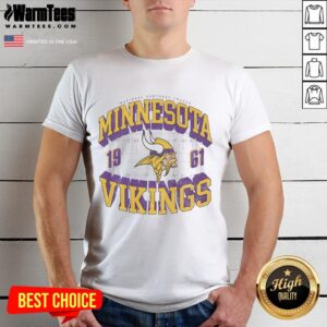 Awesome Minnesota Vikings Field Arched Wordmark T-Shirt