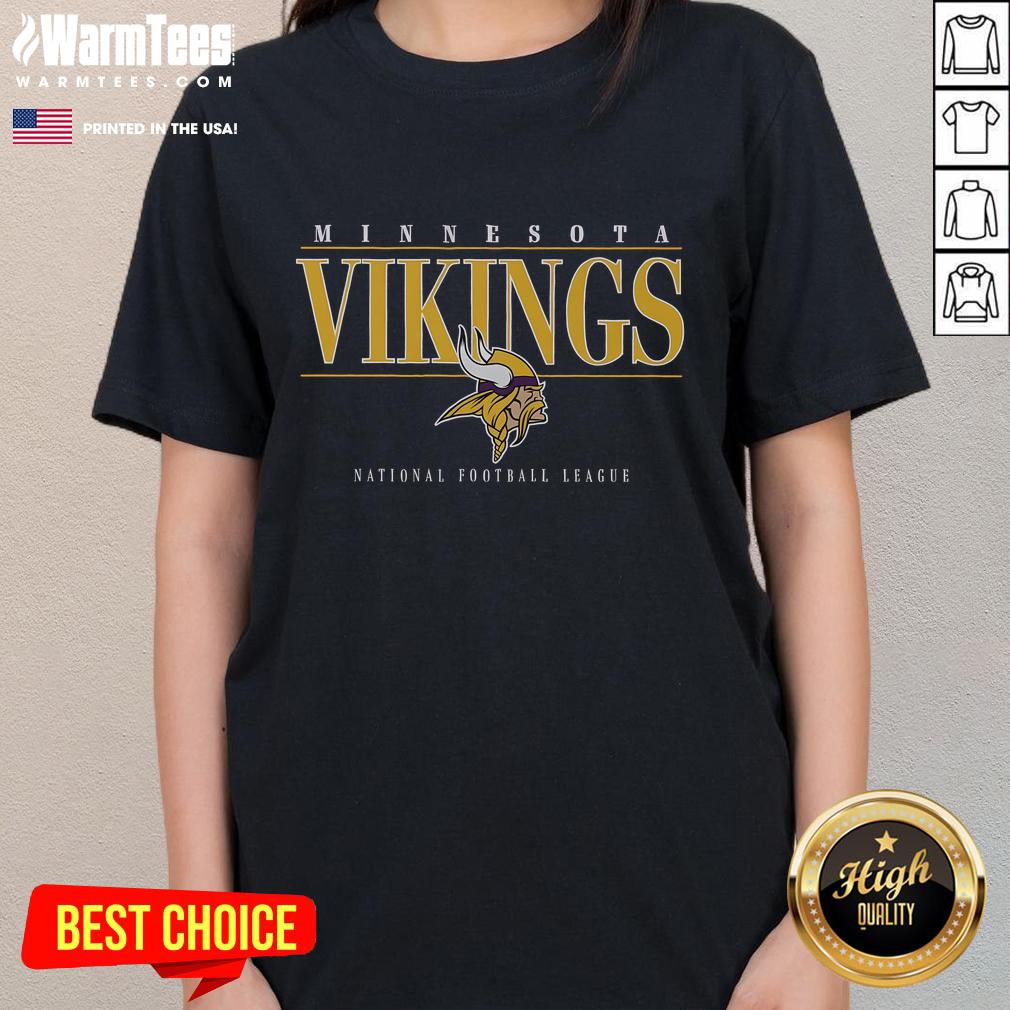 Awesome Minnesota Vikings Signature Bar T-Shirt - Image 3