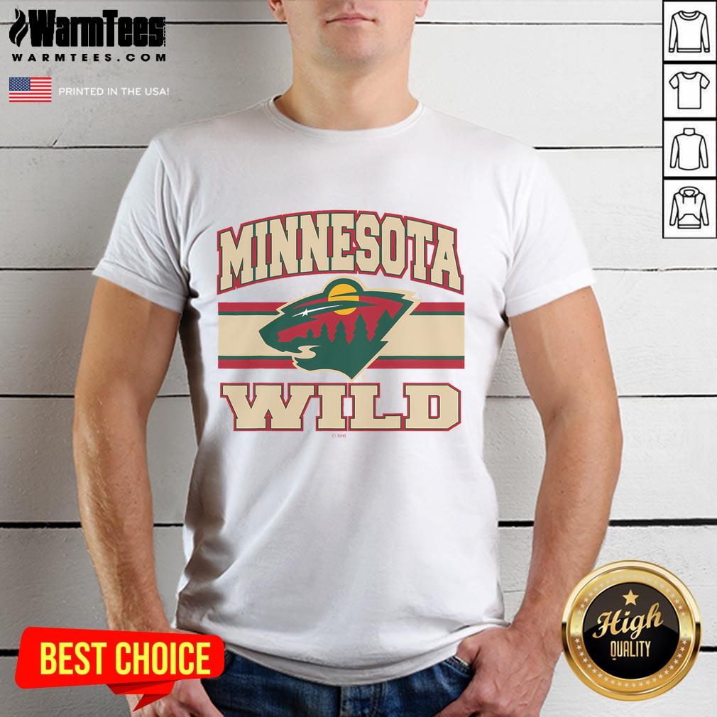 Awesome Minnesota Wild Stripe T-Shirt