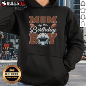 Alternative view of Awesome Mom Of The Birthday Boy Football T-Shirt
