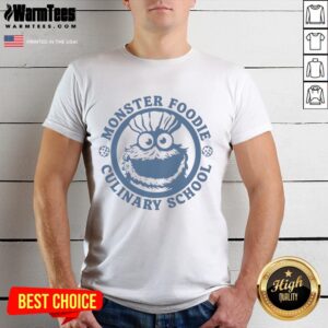 Awesome Monster Foodie Culinary School Cookies Monster T-Shirt
