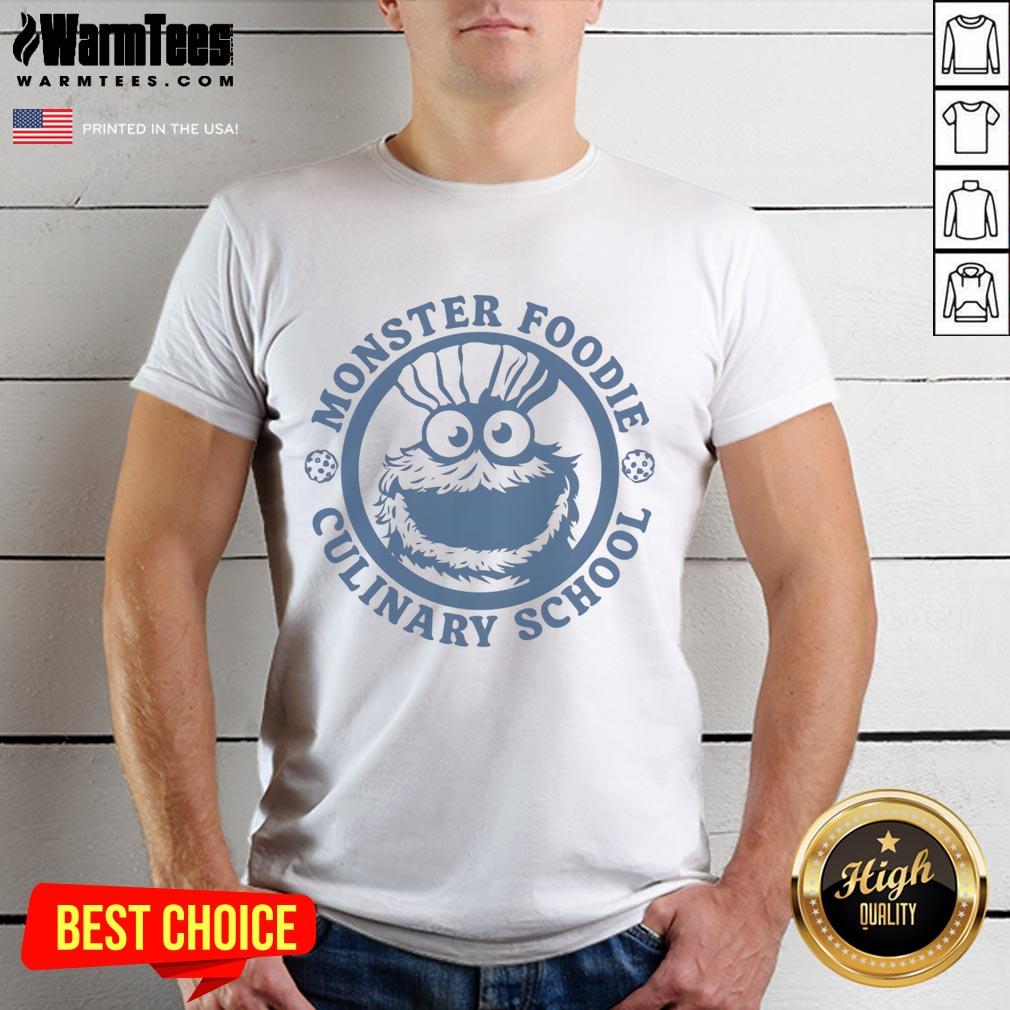 Awesome Monster Foodie Culinary School Cookies Monster T-Shirt