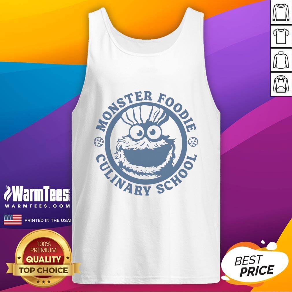 Awesome Monster Foodie Culinary School Cookies Monster T-Shirt - Image 4