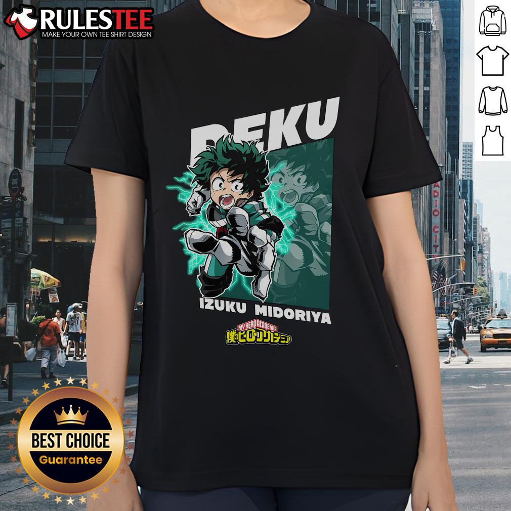 Awesome My Hero Academia Deku Izuku Midoriya T-Shirt - Image 3