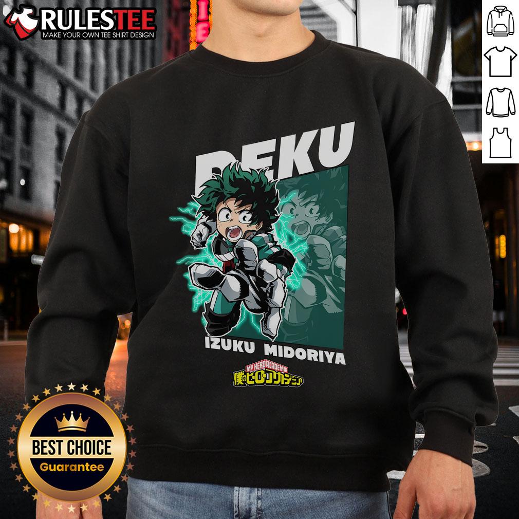 Awesome My Hero Academia Deku Izuku Midoriya T-Shirt - Image 5