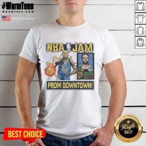 Awesome NBA Jam Warriors Stephen Curry T-Shirt