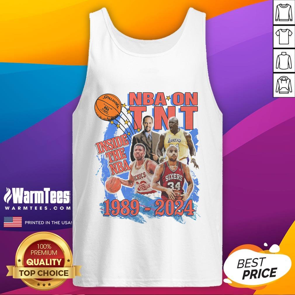 Awesome NBA On TNT Inside The NBA 1989-2025 T-Shirt - Image 4