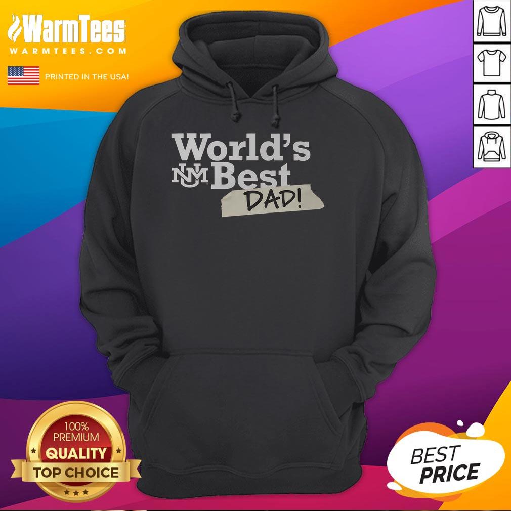 Awesome New Mexico Lobos World's Best Dad T-Shirt - Image 2