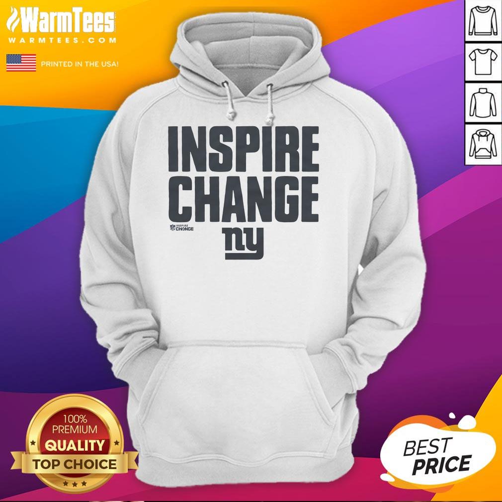 Awesome New York Giants Inspire Change T-Shirt - Image 2