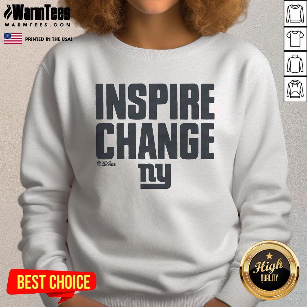 Awesome New York Giants Inspire Change T-Shirt - Image 5
