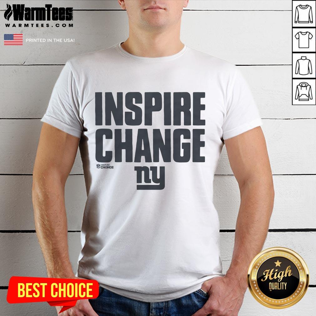 Awesome New York Giants Inspire Change T-Shirt