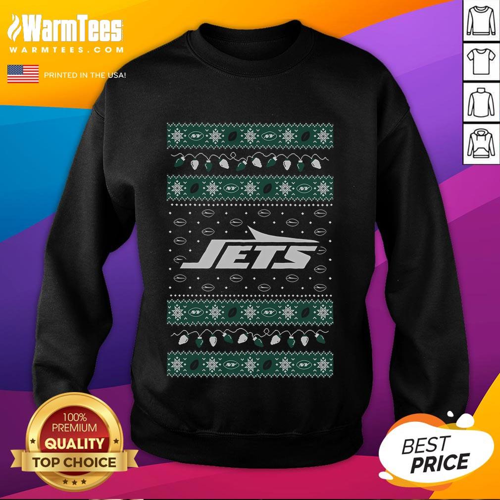 Awesome New York Jets Holiday Christmas T-Shirt - Image 5