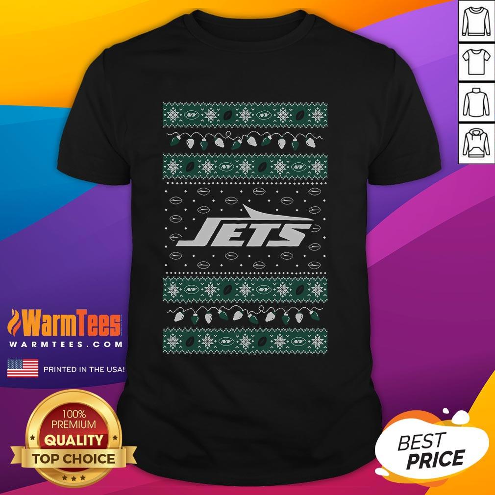 Awesome New York Jets Holiday Christmas T-Shirt