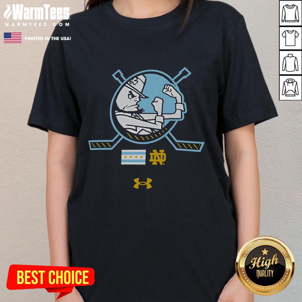 Awesome Notre Dame Fighting Irish The Frozen Confines T-Shirt - Image 3