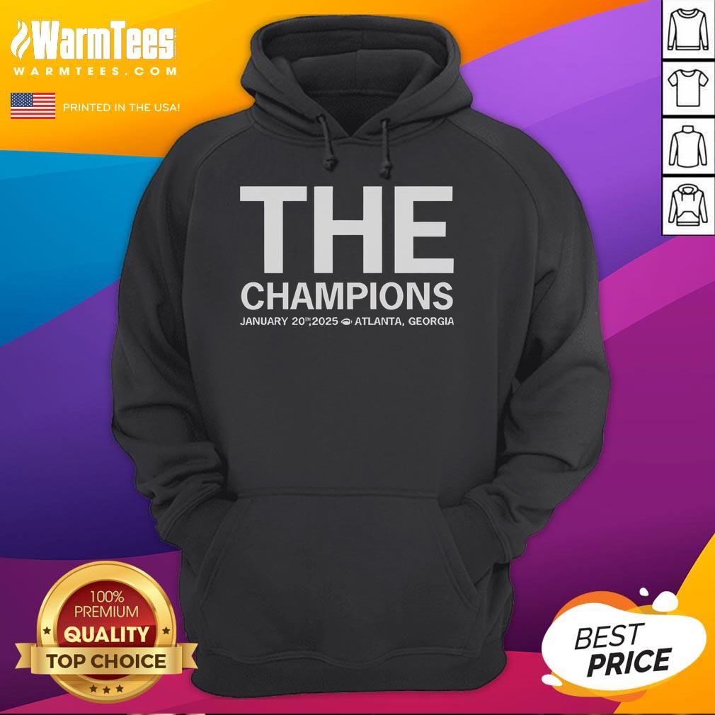 Awesome Ohio State The Champions January 20th 2025 T-Shirt - Image 2