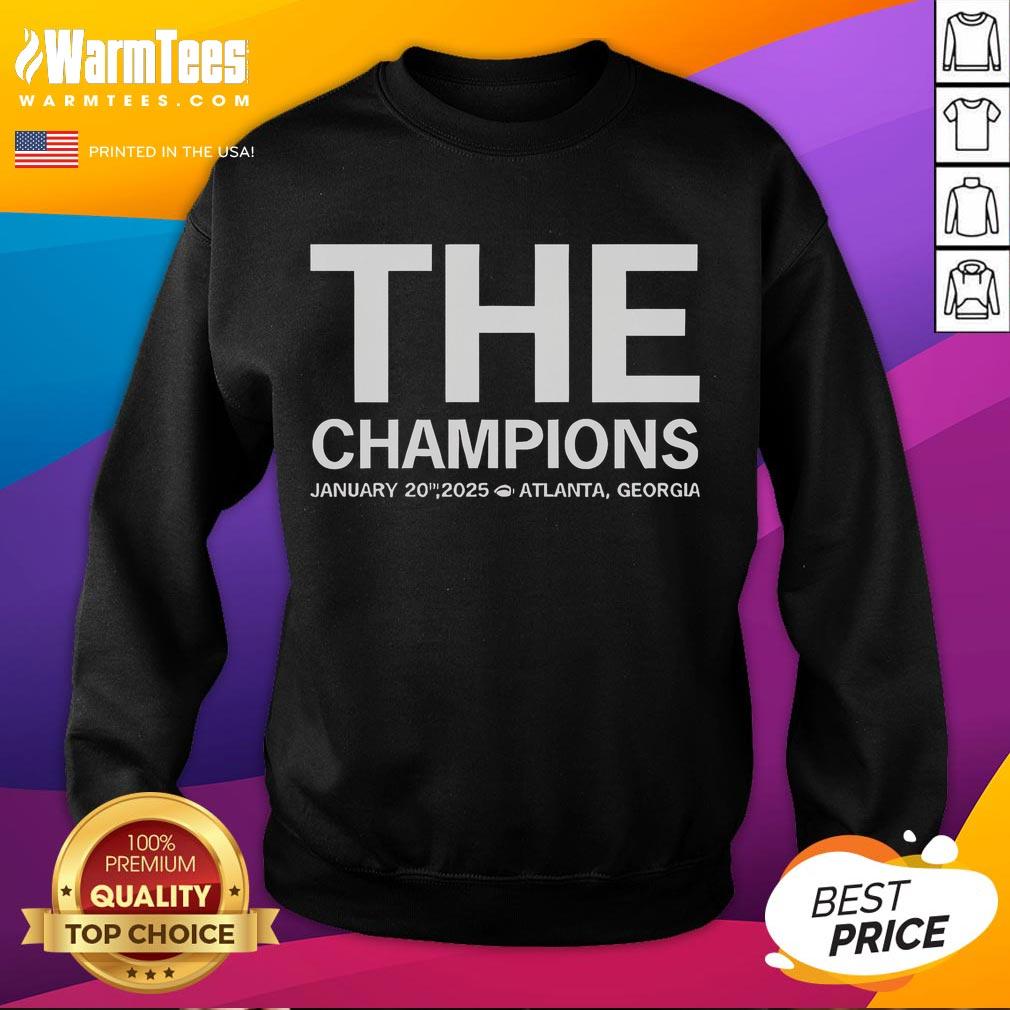 Awesome Ohio State The Champions January 20th 2025 T-Shirt - Image 5