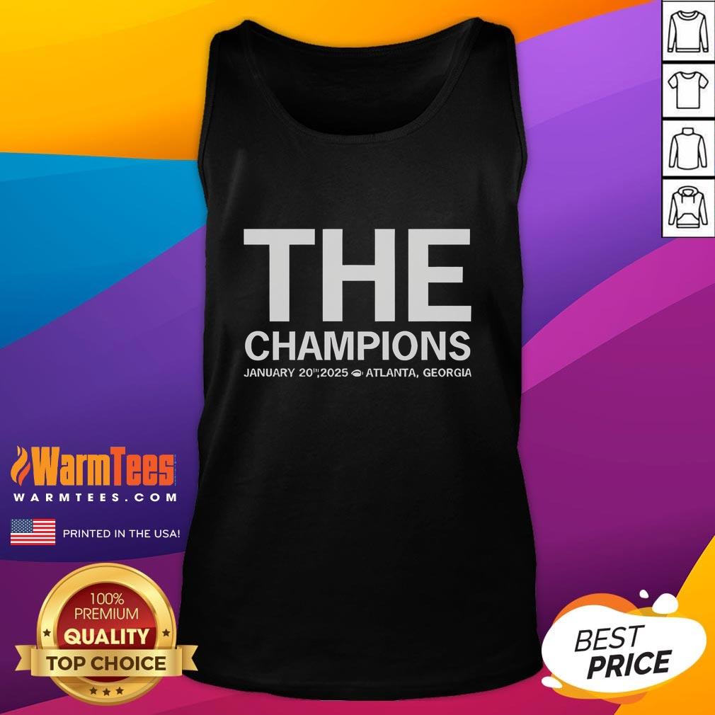 Awesome Ohio State The Champions January 20th 2025 T-Shirt - Image 4