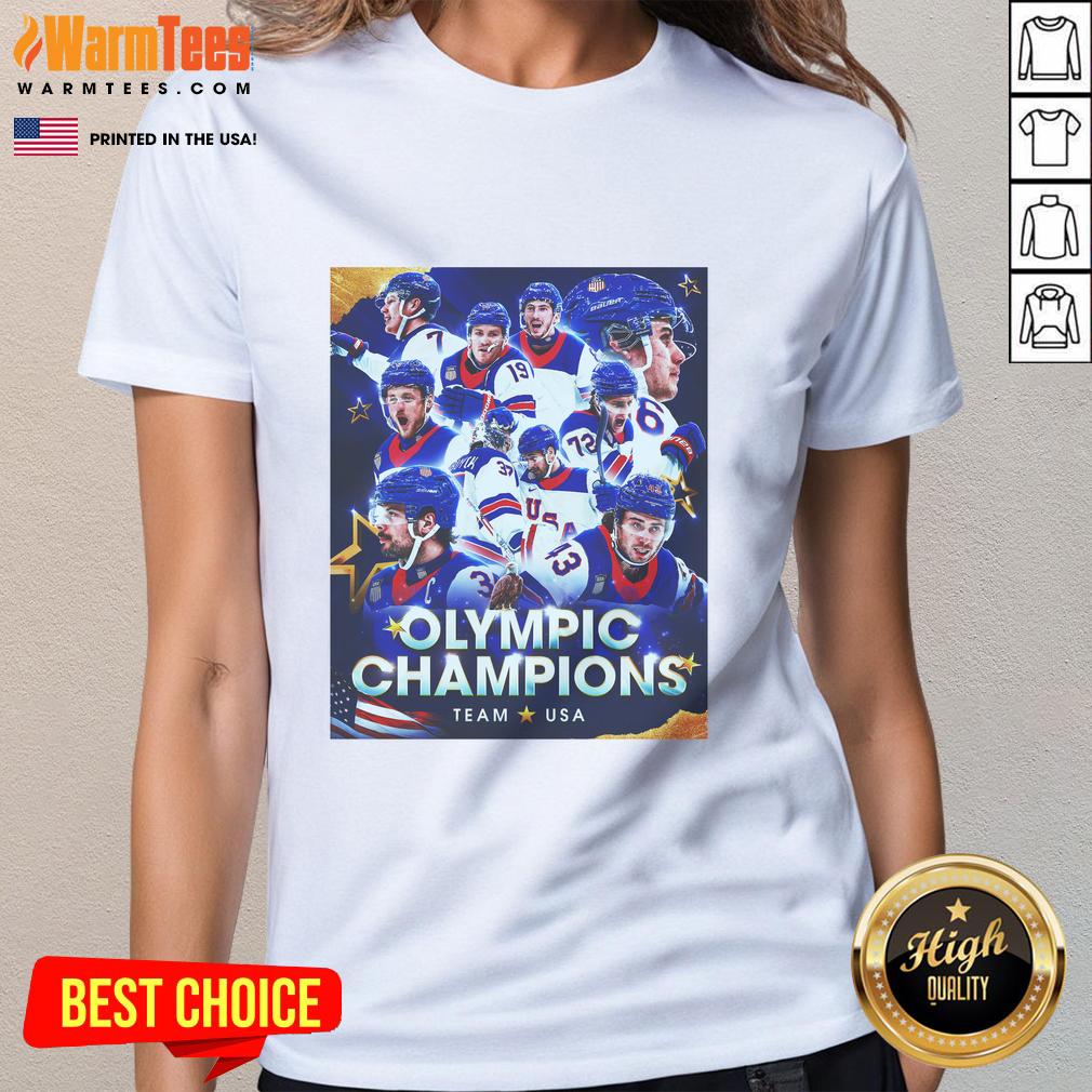 Awesome Olympics Champions Team USA 2026 T-Shirt - Image 3