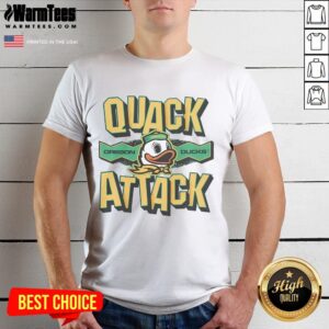 Awesome Oregon Ducks Regional Quack Attack T-Shirt
