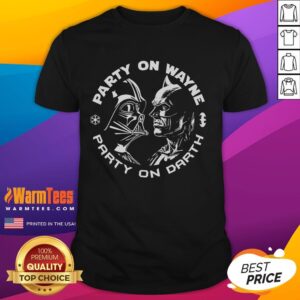 Awesome Party On Wayne Party On Darth Batman Darth Vader T-Shirt