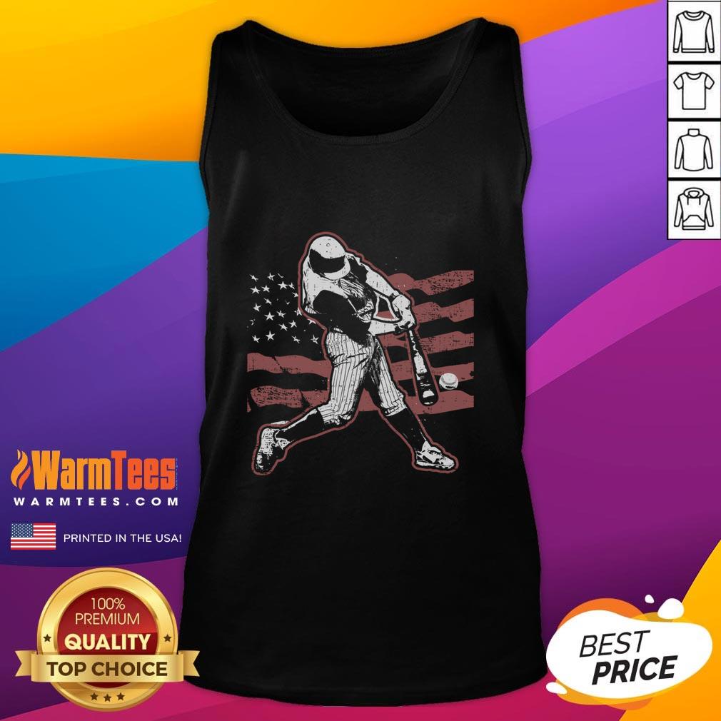 Awesome Patriotic American Flag Baseball T-Shirt - Image 4