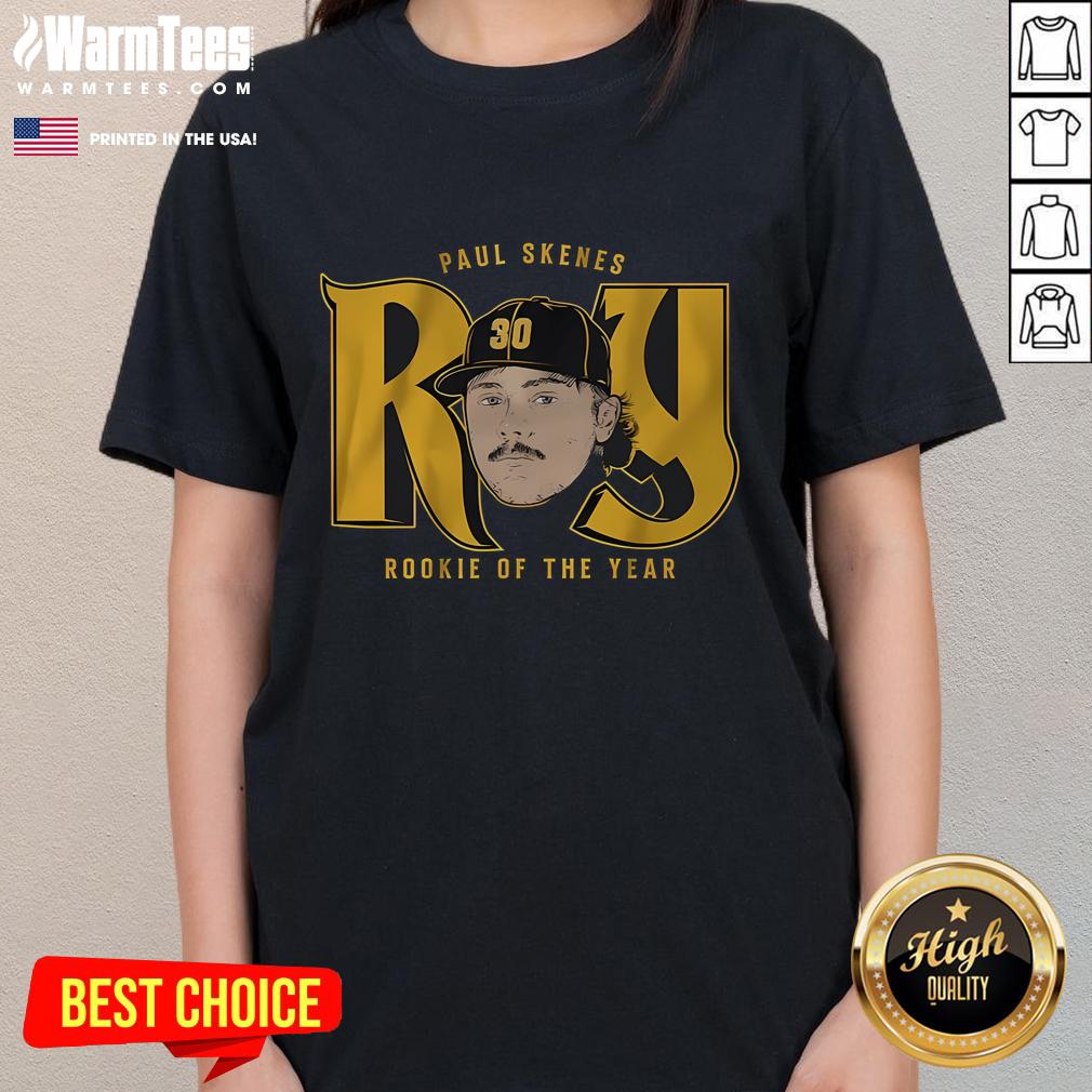 Awesome Paul Skenes Rookie Of The Year T-Shirt - Image 3